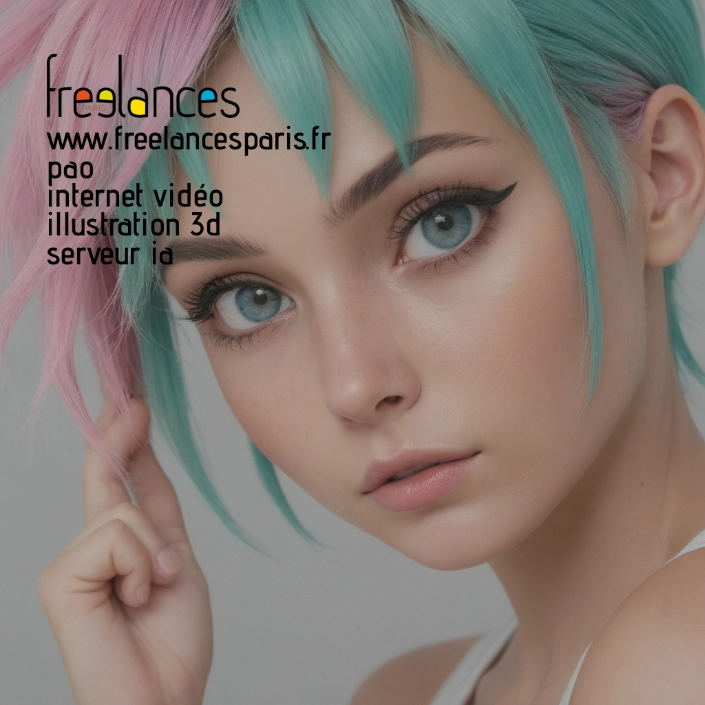 Pao mise en page internet vidéo illustration 3d serveur IA générative AI freelance paris studio de création magazines 8l5qdas0